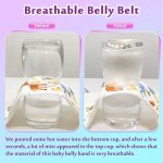 Mybow Umbilical Cord Cover for Newborn Baby Belly Button Band Tummy Wrap Infant Abdominal Binder Umbilical Hernia Belt Baby Colic Wrap Belly Protector Cloth Wrap - Image 4
